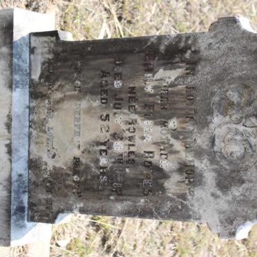 BOWES Emily Eliza nee ROWLES -1917