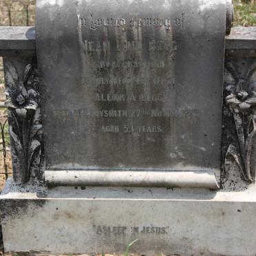 BEGG Jean Lind -1929