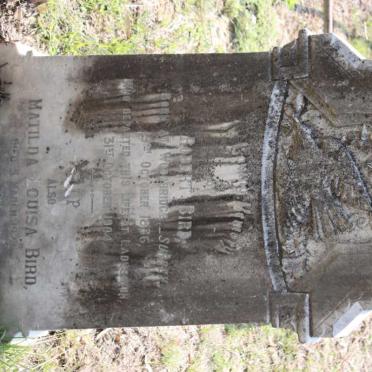 BIRD Robert 1836-1904 &amp; Matilda Louisa -1923