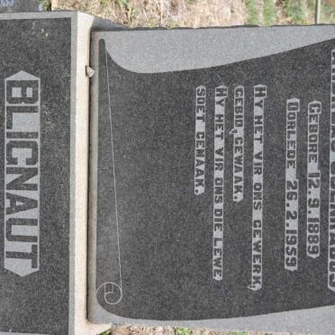 BLIGNAUT Andreas Coenradus 1889-1959