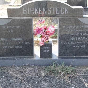 BIRKENSTOCK Louis Johannes 1919-1985 &amp; Ina 1922-1976