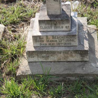 BEACHCROFT Deirdre 1886-1890