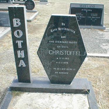 BOTHA Christoffel J. 1913-1978