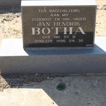 BOTHA Jan Hendrik 1911-1996
