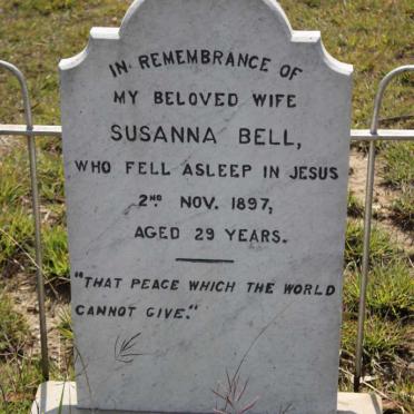 BELL Susanna -1897