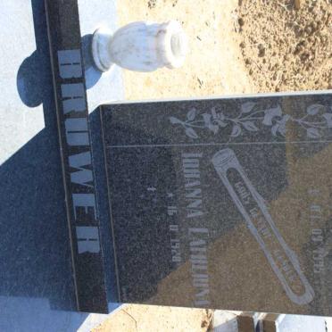 BRUWER Jacobus Daniel 1927-1995 &amp; Johanna Catherina 1928-