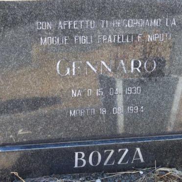 BOZZA Gennaro 1930-1994