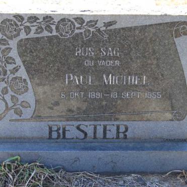 BESTER Paul Michiel 1891-1955