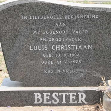 BESTER Louis Christiaan 1893-1975