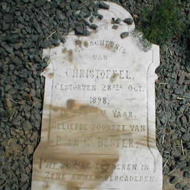 BESTER Christoffel. -1898