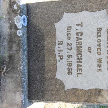 CARMICHAEL Gertrude -1956