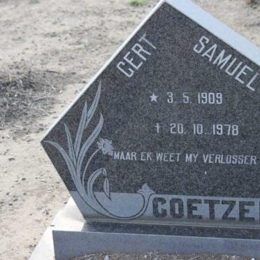 COETZEE Gert Samuel 1909-1978
