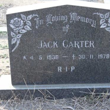 CARTER Jack 1936-1978