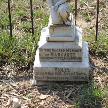 COLE Margaret -1897 :: COLE Violet -1897