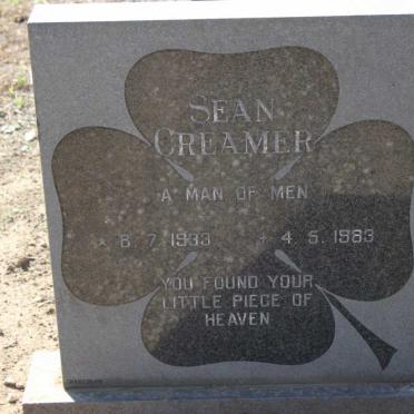 CREAMER Sean 1933-1983