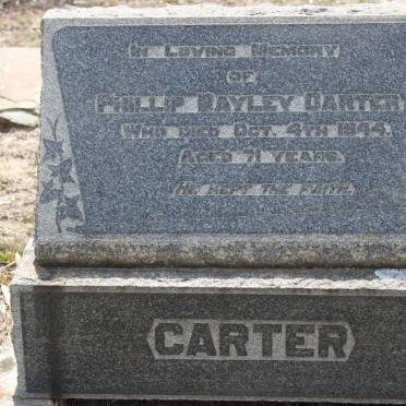 CARTER Phillip Rayley -1944