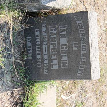 CAMPBELL Ian Colin 1927-1967