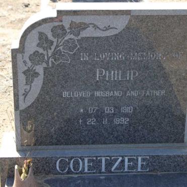 COETZEE Philip 1910-1992