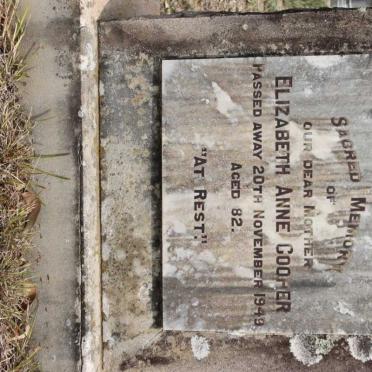 COOPER Elizabeth Anne -1949