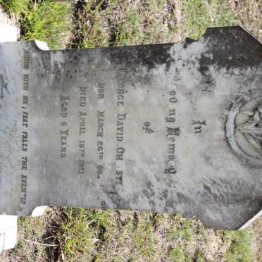 CHRISTIE George David 1905-1911