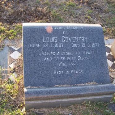 COVENTRY Louis 1887-1977