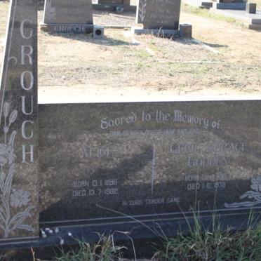 CROUCH Cecil Horace Godden 1882-1978 &amp; Alice 1896-1982