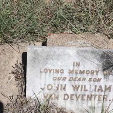 DEVENTER John William, van