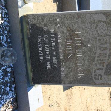 DANIELS Frederick John 1940-1994