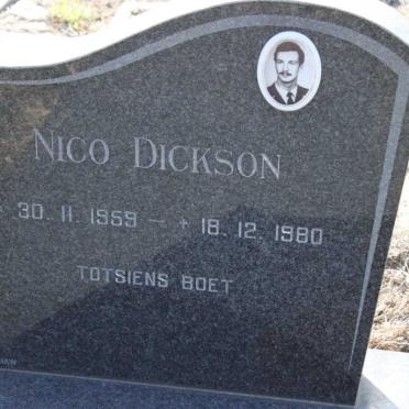 DICKSON Nico 1959-1980