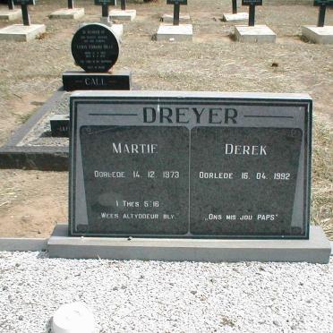 DREYER Derek -1992 &amp; Martie -1973
