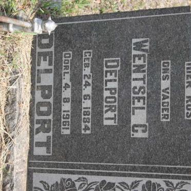 DELPORT Wentsel C. 1884-1961 &amp; Anna Margaretha Rosina STRYDOM 1883-1950 