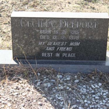 DELPORT Cecilia 1915-1979