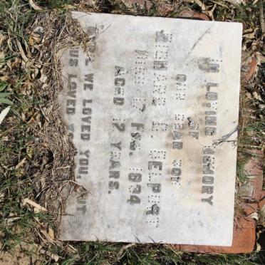 DELPORT Richard G. -1934