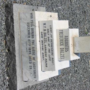 DALZEL Augustus Frederick -1899