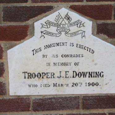 DOWNING J.E.  -1900
