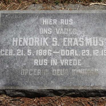 ERASMUS Hendrik S. 1886-1924