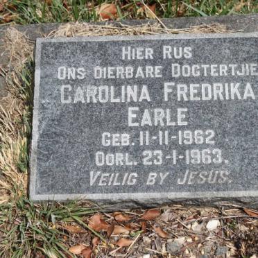 EARLE Carolina Fredrika 1962-1963