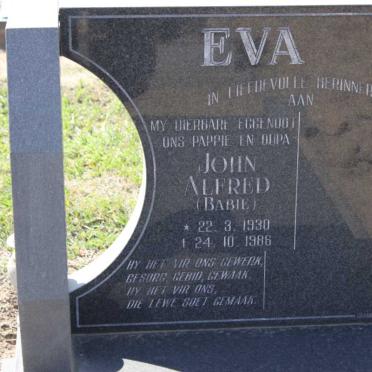 EVA John Alfred 1930-1986