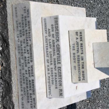 EGERTON Frederick Greville 1869-189?