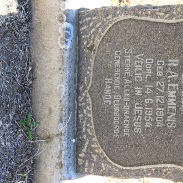 EMMENIS R.A. 1904-1954