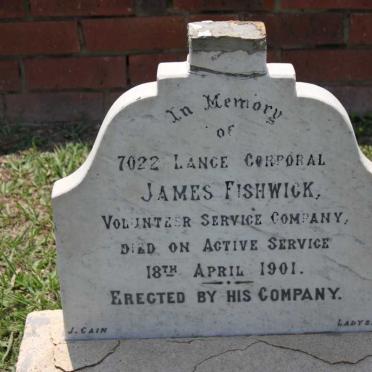 FISHWICK James -1901