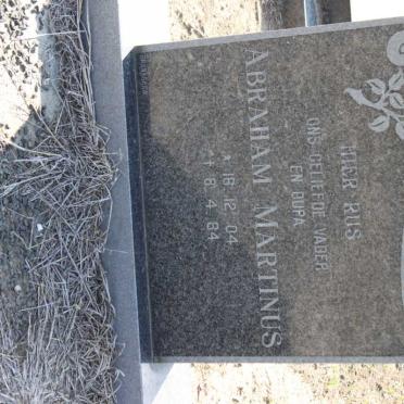 FOURIE Abraham Martinus 1904-1984