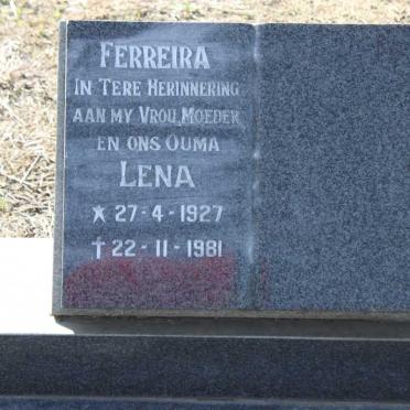 FERREIRA Lena 1927-1981