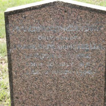 FOWKE Francis Roger Rede 1871-1904