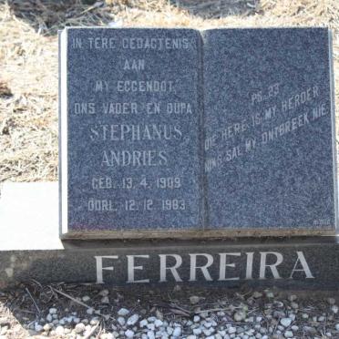 FERREIRA Stephanus Andries 1909-1983