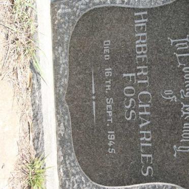 FOSS Herbert Charles -1945