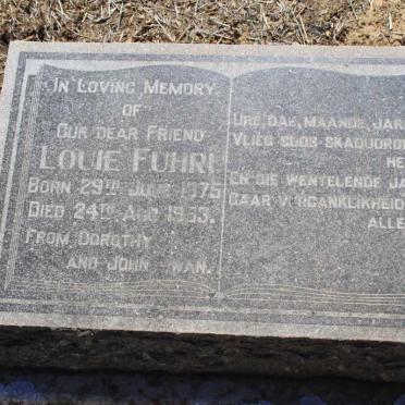 FUHRI  Louie 1875-1953