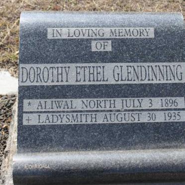 GLENDINNING Dorothy Ethel 1896-1935