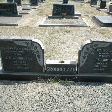 GROBBELAAR J.J. 1917-1989 &amp; C.M. 1918-1974