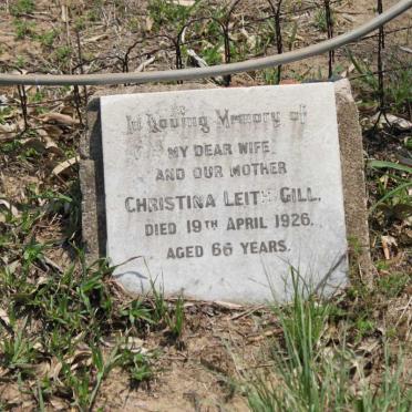 GILL Christina Leith -1926